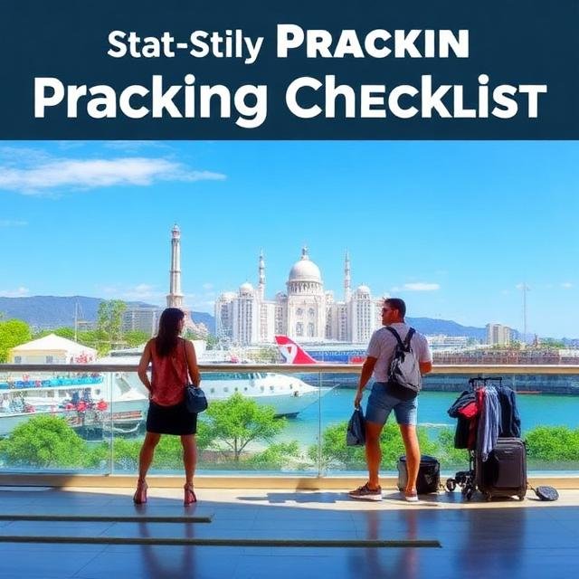 Packing checklist for international trips